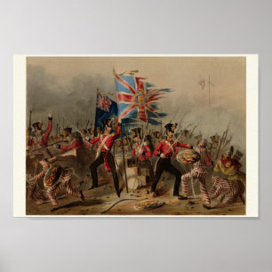 Affiches 18e régiment royal irlandais à Amoy Chine