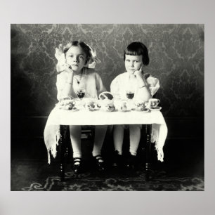 Affiches 1900 Girlfriends Tea Party