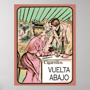 Affiches 1906 publicités vintages de cigarette