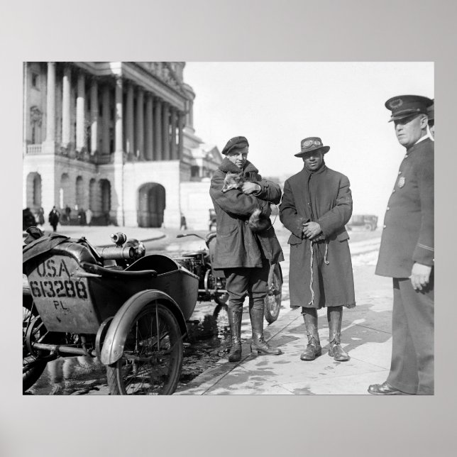 Affiches 1918 Moto Road Trip (Devant)