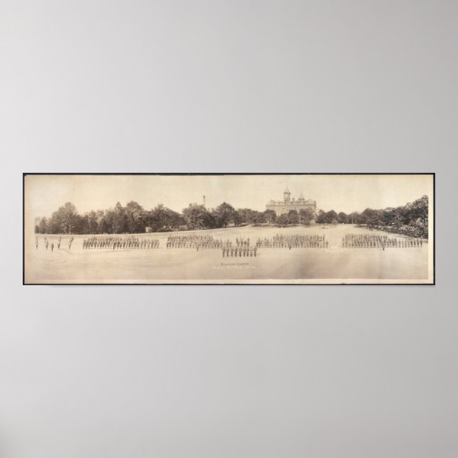 Affiches 1918 Polytechnic Inst., Auburn, AL Yard Long Photo (Devant)