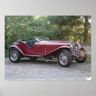 Affiches 1929 Alfa Romeo 1750 Roadster