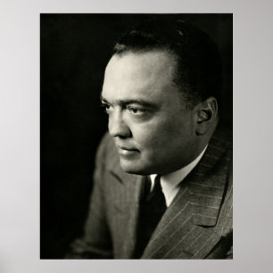 Affiches 1947 Le directeur du FBI J. Edgar Hoover