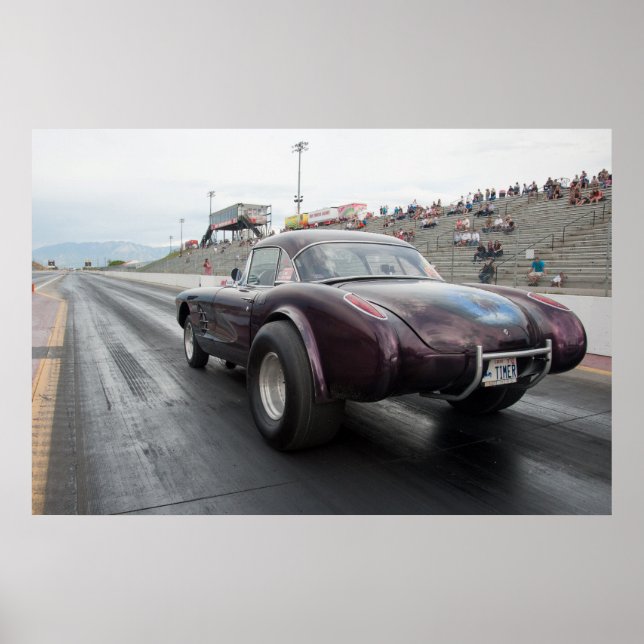 Affiches 1958 gasser Corvette (Devant)