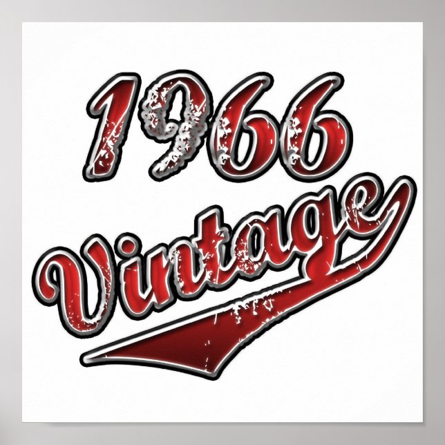 Affiches 1966 Vintage (Devant)