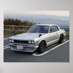 Affiches 1971 Nissan Skyline 2000GT-R