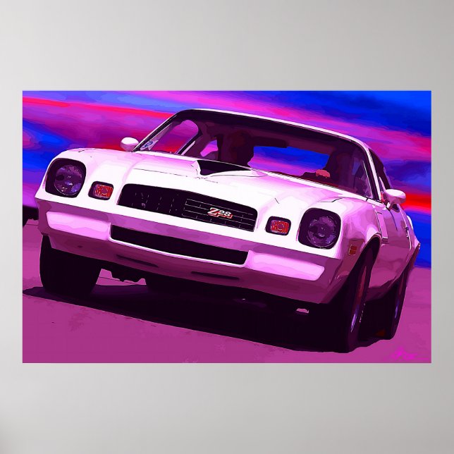 Affiches 1978 Chevy Camaro Z28 (Devant)