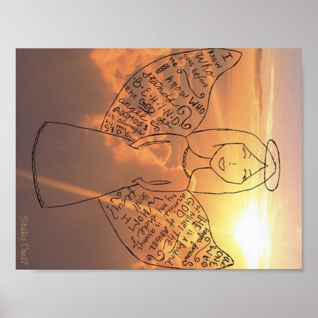 Affiches 1 paroles de Angel Armies + Chris Tomlin (Devant)