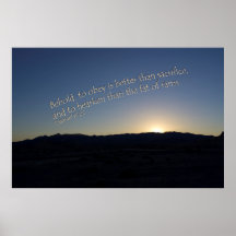 1 Samuel 15:22 Coucher du soleil