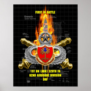 Affiches 1er BN (ABN) 320e FA de la 82e division aéroport