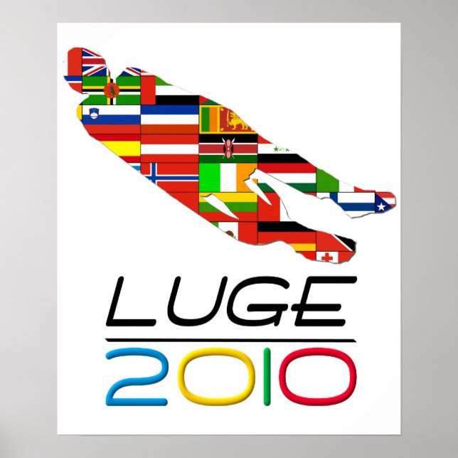 Affiches 2010 : Luge (Devant)