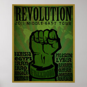 Affiches 2011 Revolution Print