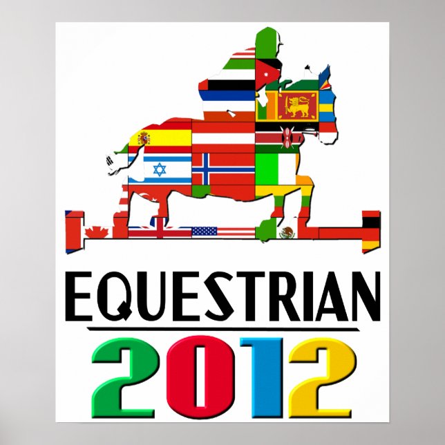 Affiches 2012 : Equestre (Devant)