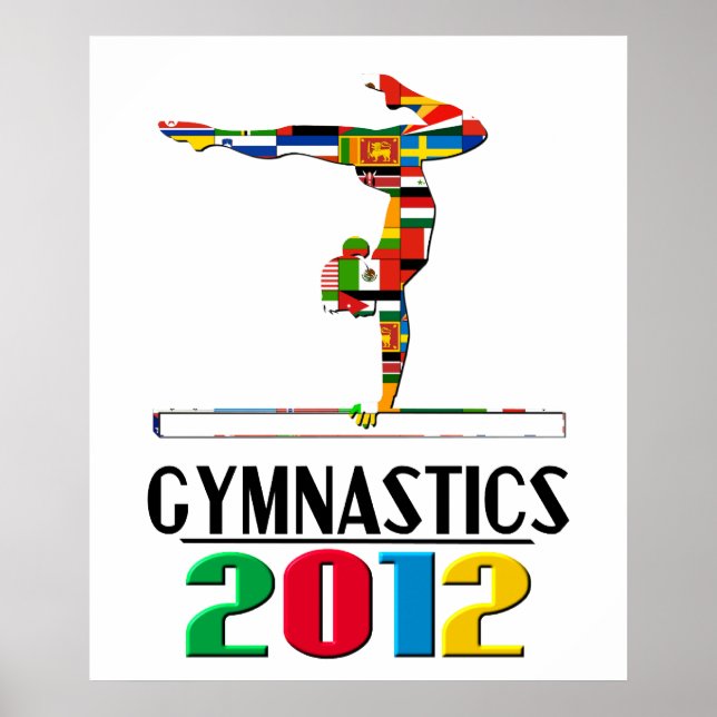 Affiches 2012 : Gymnastique (Devant)