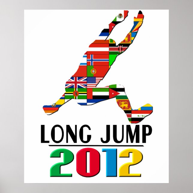 Affiches 2012 : Long saut (Devant)