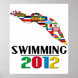 Affiches 2012 : Natation