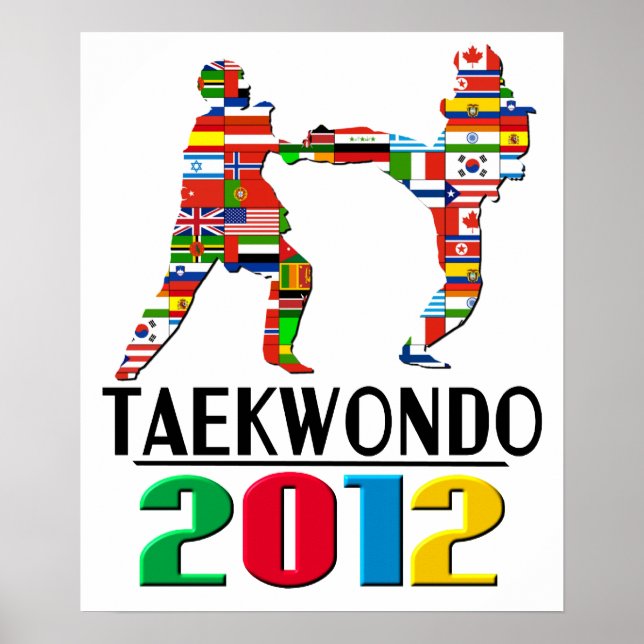 Affiches 2012 : Taekwondo (Devant)