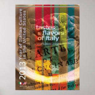 Affiches 2013 ans d'affiche italienne de nourriture de