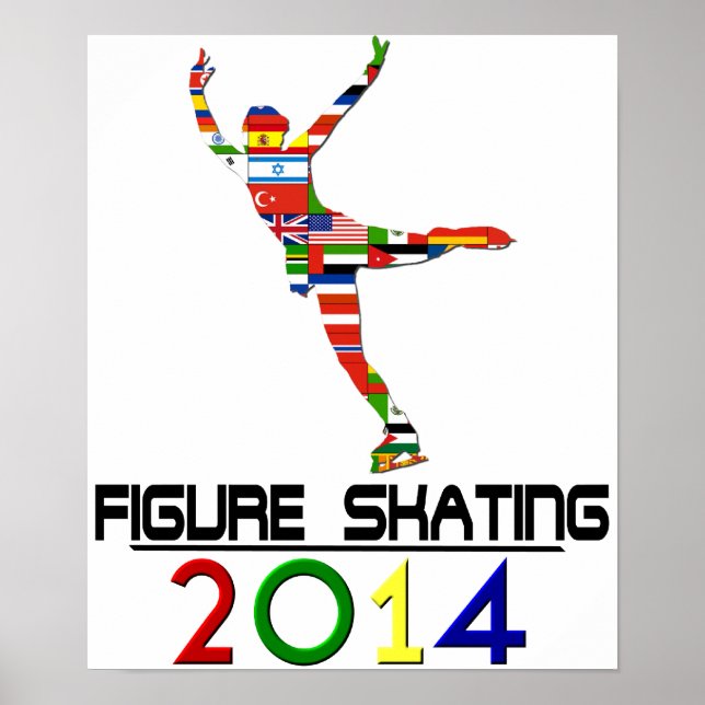 Affiches 2014 : Patinage artistique (Devant)