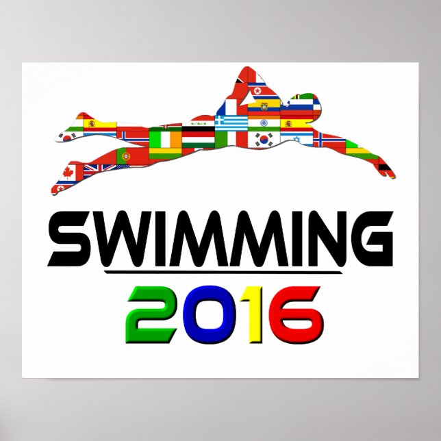 Affiches 2016 : Natation (Devant)