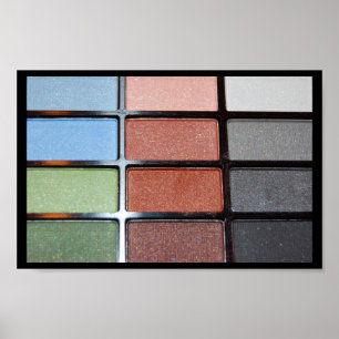 Affiches 209 COLORFUL EYE Shadow MAKEUP FASHION BEAUTY SPA