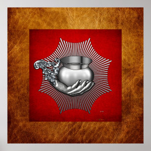 Affiches 23e degré : Chevalier de la vaillance