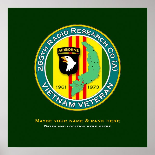Affiches 265e RRC - ASA Vietnam (Devant)