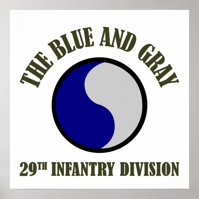 Affiches 29th Infantry Division (Devant)