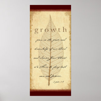 Affiches 2 Pierre 3:18