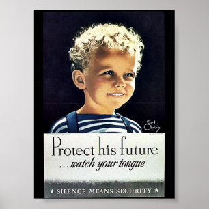 Affiches 2ème guerre mondiale Careless19