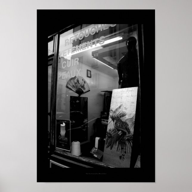 Affiches 30ter Rue Gassendi Paris Black White Poster2 (Devant)