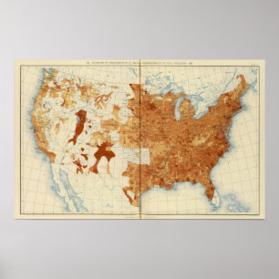 Affiches 34 Proportion de confessions religieuses 1890