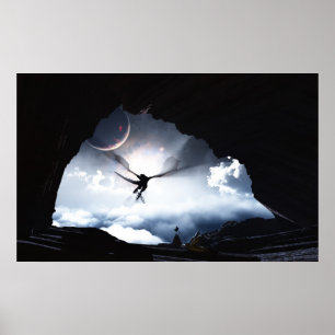 Affiches 36 po x 22,5 po non enchaîné