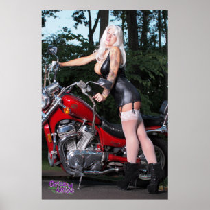 Affiches 36" x 24" des chatons de Chrissy se tiennent prêt