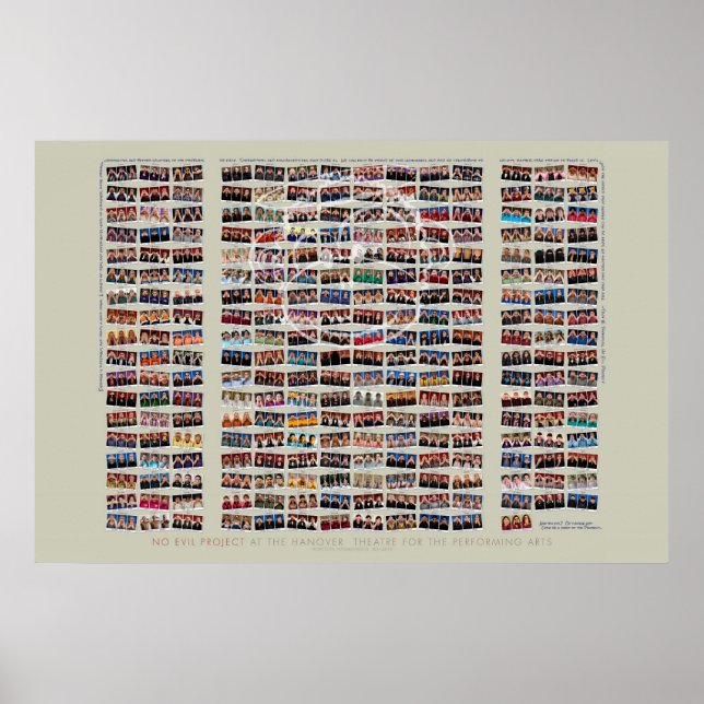 Affiches 36x24 Aucun projet mal @ l'affiche du théâtre de H (Devant)