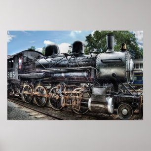 Affiches 385 - Baldwin 2-8-0 locomotive Consolidation