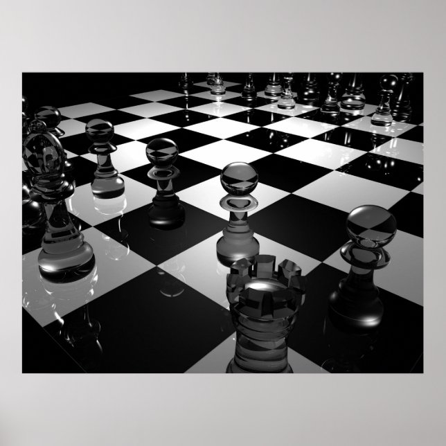 Affiches 3d_chess_board_wallpaper_3d_models_3d_wallpaper_19 (Devant)