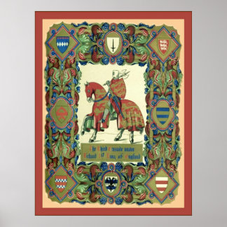 Affiches 3e croisade ~ Temple des chevaliers