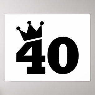 Affiches 40e anniversaire de la Couronne