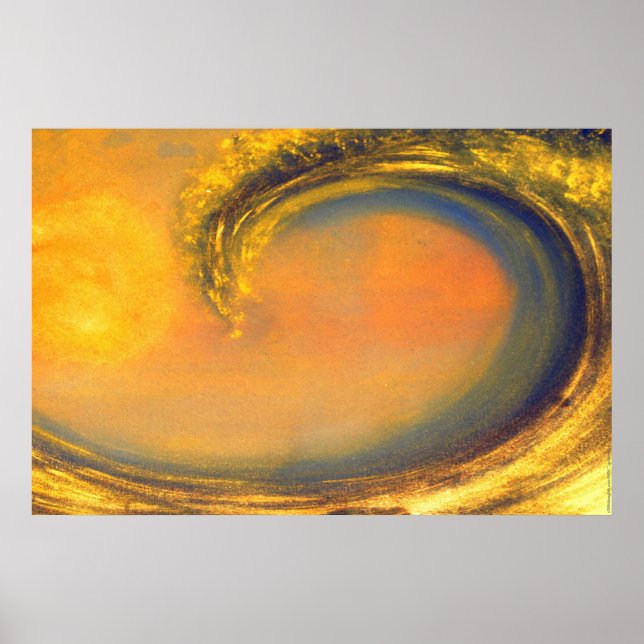 Affiches 42. Vague d'or (Devant)