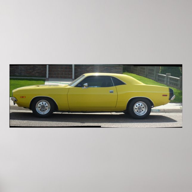 Affiches 440 Wedge Dodge Challenger (Devant)