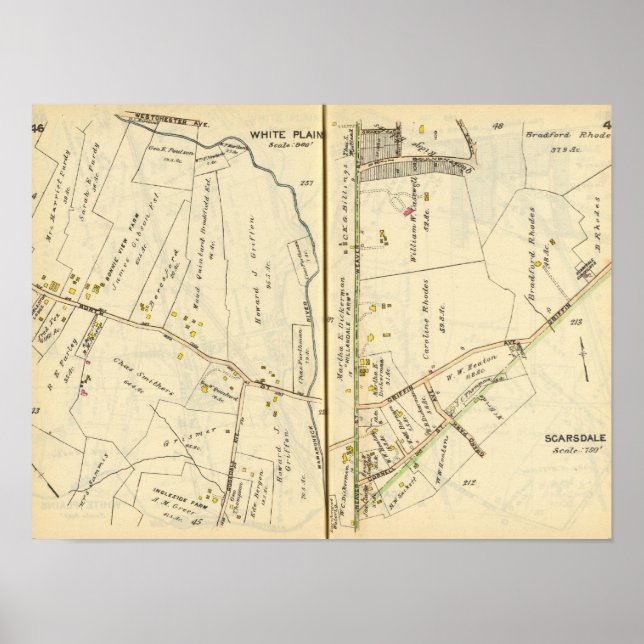 Affiches 46-47 Plaines blanches, Scarsdale (Devant)