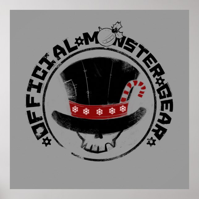 Affiches 4 Petits monstres - Andy Holiday Logo (Devant)