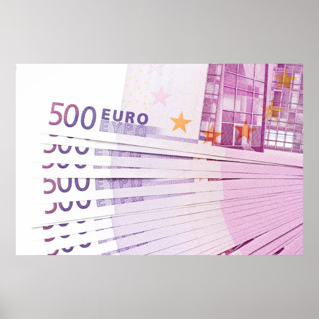 Affiches 500 euros (Devant)