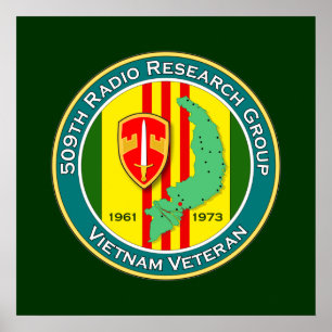 Affiches 509e RRG - ASA Vietnam