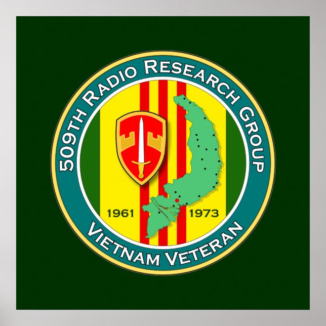 Affiches 509e RRG - ASA Vietnam (Devant)