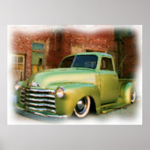 Affiches 50' camion de Chevy