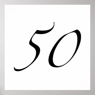 Affiches 50e anniversaire