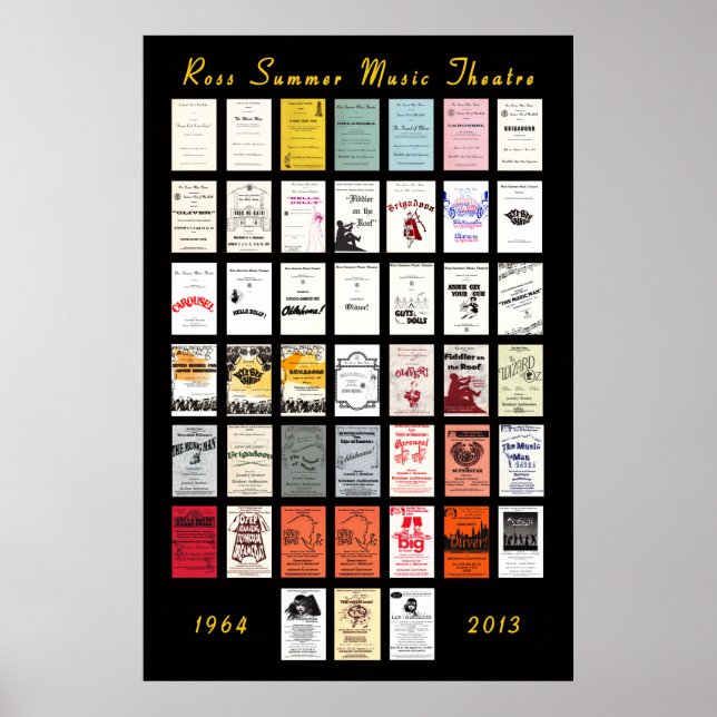 Affiches 50e anniversaire de la RSMT (Devant)