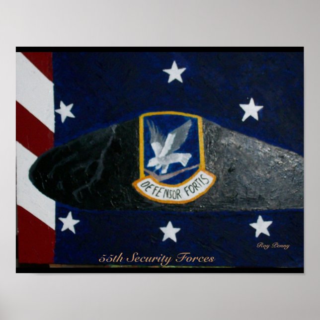 Affiches 55e Forces de sécurité (Devant)